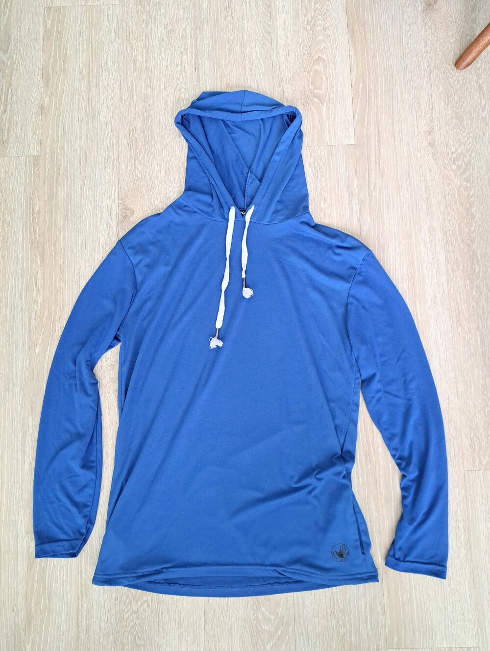 Body Glove Blue Men's Lightweight Hooded Long-Sleeve Shirt Sz M